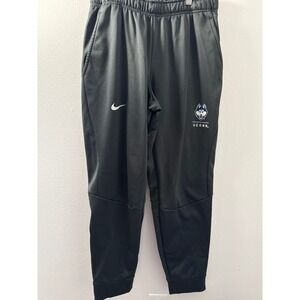 Nike Men's Therma Tapered Pants Medium Gray UConn Huskies NCAA Fleece Pant